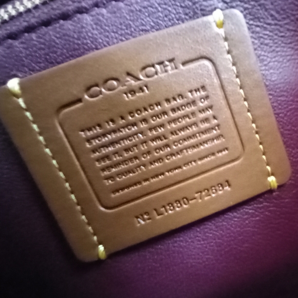 Coach Frame Bag 23 In Signature Canvas - Picture 11 of 15